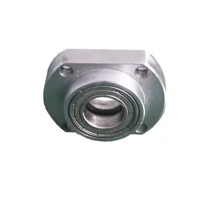 CNC gia công dịch vụ tùy chỉnh các bộ phận kim loại các nhà sản xuất mang vỏ mặt bích counterbore, nội bộ ren tất cả các loại