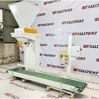 Machine de remplissage et de scellage entièrement automatique pour granulés agricoles, aliments en vrac, copeaux de bois, sciure de bois, ensachage industriel stable
