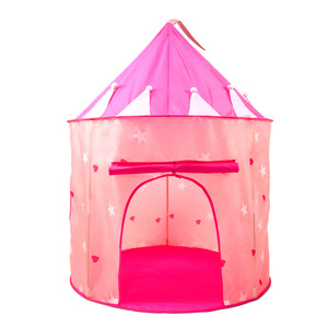 Tente de jeu pour enfants Château de princesse qui brille dans le noir, tente de jeu pop-up pour enfants, pliable, pour une utilisation en intérieur et en extérieur - Product Image 4