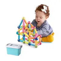 הנמכר ביותר פלסטיק חומר diy בניין צעצועי בניית צעצועים לילדים צעצועים מגנטיים