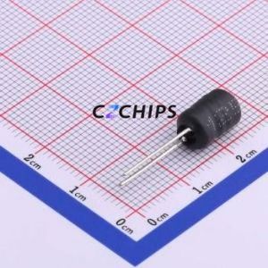 Inductor de Potencia PDPTAT0608A-331MIN, Componente de Montaje en Orificio (THT), D8xL10mm 330uH 7% 800mA 1.3Ohm - Product Image 1
