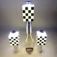 Lampe LED rechargeable en usine OEM pour bouteille de champagne Bâton stroboscopique Bâton flash Service de bouteille Lumière pour bar de club de fête