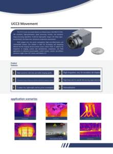Cámara UCC3 con Sensor de Movimiento para Drones FPV, Autos y Barcos, 640x512/384x288 Píxeles, Distancia Focal Opcional, Detector Tipo VOx, Alta Velocidad de Fotogramas - Product Image 4