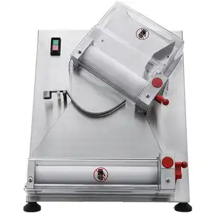 Hete Verkoop Tafelblad Pizza Deeg Persmachine 4-14 Inch Pizza Deegroller Pizza Basis Maken Machine