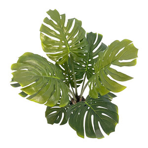 Plante artificielle Monstera en pot de 80 cm (31,5 po) au toucher réel pour la décoration de la maison, du bureau et de l'hôtel – Plante réaliste imitation Swiss Cheese - Product Image 3