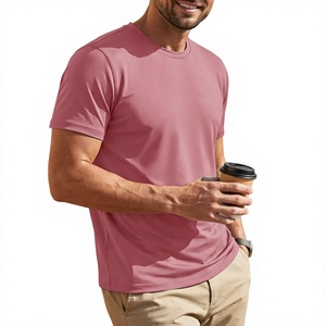 T-shirts confortables et légers pour hommes, coupe classique, manches courtes, 100% coton, 160 GSM, col rond, décontracté, basique, uni, haut d'été - Product Image 6