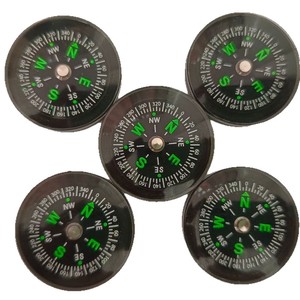 Boussole en plastique de 30 mm, boussole d'alpinisme, boussole portable, équipement de camping - Product Image 5