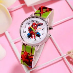 Más barato al por mayor dibujos animados <span class=keywords><strong>Spiderman</strong></span> reloj <span class=keywords><strong>de</strong></span> pulsera Flash luminoso reloj favorito <span class=keywords><strong>de</strong></span> los niños - Product Image 6