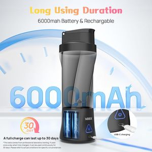 <span class=keywords><strong>Blender</strong></span> Tritan de qualité alimentaire haute puissance à vente chaude, 6 lames, smoothies, <span class=keywords><strong>shaker</strong></span> de protéines, portable, taille personnelle 22 oz, gobelet de mixeur - Product Image 5