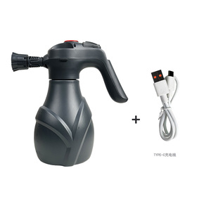 Botella de Spray para Lavado de Autos Eléctrica de 2L, Gris, PP, Manual, a Presión, Herramienta de Limpieza Doméstica - Product Image 2