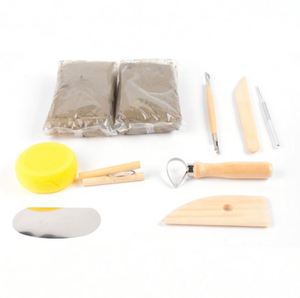 <span class=keywords><strong>Kit</strong></span> tembikar DIY (besar)-Buat proyek tanah liat kering udara Anda sendiri - Product Image 2