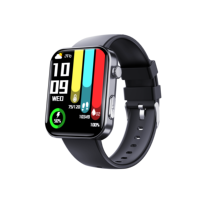 Nuevo Reloj Inteligente con Gráfico de Ondas ECG, Frecuencia Cardíaca, Oxígeno en Sangre, Monitoreo de Presión Arterial, Llamadas Bluetooth, Sueño y Deportes