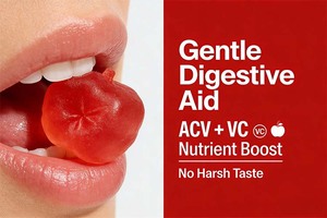 Gomitas de Vitaminas Antioxidantes para Adelgazar Personalizadas, Mezcla de Triple Acción, Vinagre de Sidra de Manzana, Colágeno, Biotina, Sin Gluten, Veganas - Product Image 3