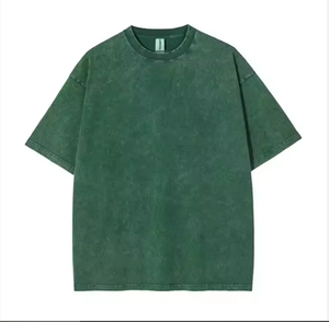 T-shirt décontracté personnalisé en coton lavé pour homme, 100 % coton, à personnaliser - Product Image 2