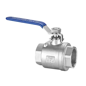 Wholesale Stainless Steel 316 2pc Manual Ball Valves With Internal Thread