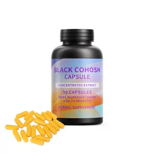 OEM/ODM ekstrak akar Cohosh hitam alami suplemen kesehatan Herbal kapsul Cohosh hitam