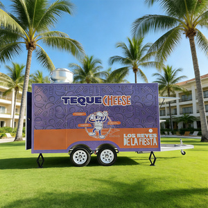 Remolque de café personalizado con certificación CE, aprobado por el DOT, totalmente equipado para un negocio único de café expreso y hamburguesas, tipo food truck. - Product Image 3