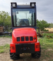 Chargeuse sur pneus télescopique HAIJU CS908, capacité de charge nominale de 800 kg, transmission hydrostatique 4x4