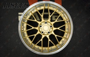 JJSEES Jantes en alliage d'aluminium forgé à deux pièces à profil profond 18 pouces 5x112/5x114.3/5x120 pour concessionnaires <span class=keywords><strong>Audi</strong></span> Mercedes BMW - Product Image 6