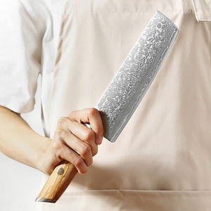 سكاكين حادة لتقطيع المطبخ 73 طبقة من الفولاذ الدمشقي بودرة من XINZUO الأكثر مبيعًا مقبض خشب الزيتون - Product Image 5