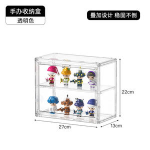 Aoliorange กล่องแสดงของเล่นของสะสม, กล่องแสดงสินค้าพร้อมแม่เหล็กดีไซน์ทันสมัย - Product Image 3