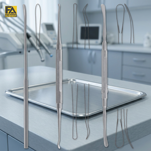 Instrumentos Ortopédicos SACHS de Alta Calidad, Elevadores de Nervios de 3mm con Punta Ciega, Acero Inoxidable, Aprobados por CE e ISO, Fuente de Alimentación Manual F9-512 - Product Image 4