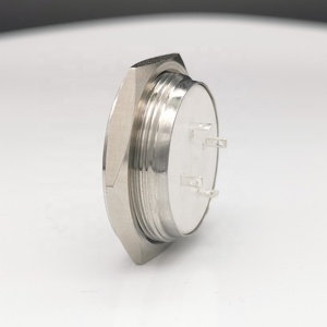 Ip67 30Mm Platte Ronde Kop 12V Kortstondige Ring Verlichte Metalen Drukknopschakelaar - Product Image 2