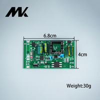 Alimentation LED à capteur tactile inductif à bouton unique, 12V 1A 12W, sortie unique, avec variateur LED à une touche