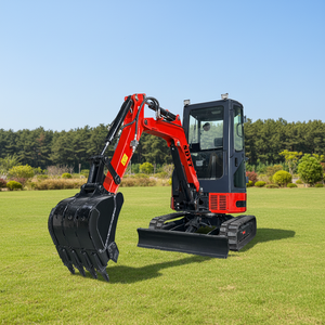 Excavator Mini Hidrolik 3,5 Ton Mesin & Warna Kustom Bersertifikat CE untuk Konstruksi dan Pertanian Gratis - Product Image 3