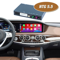 CarPlay Inalámbrico y Android Auto para Mercedes Benz Clase S W222 2018-2020, Caja Detectora NTG5.5 Compatible con Cámara Trasera OEM y de Posventa