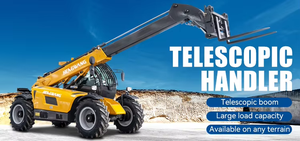 Chariot élévateur télescopique diesel tout-terrain de 3,5 tonnes pour la construction, l'agriculture et l'exploitation minière avec accessoires personnalisés certifiés CE disponibles - Product Image 6