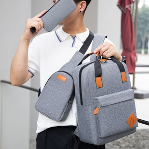 Set di Zaini da Viaggio e Scuola con Logo Personalizzato, Zaino 3-in-<span class=keywords><strong>1</strong></span> alla Moda con Marsupio e Borsa a Mano, Grande Capacità, Borsa Intelligente per Laptop per Uso Universitario - Product Image 6