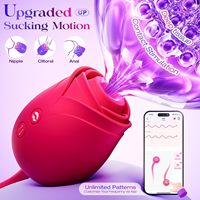 MOOLIGIRL Vibrateur Rose à 10 Modes de Succion pour Stimulation du Point G, Clitoridienne et Anale - Jouet Sexuel Adulte pour Femme Fabriqué en Chine