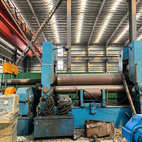 Machine à cintrer les tôles mécanique à 3 rouleaux, 99 % neuve, 20*2200 mm, équipement de traitement de tôles métalliques