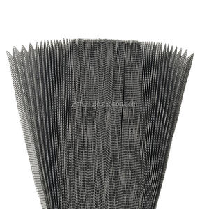 Pliss 15mm Puerta de malla plisada acordeón <span class=keywords><strong>mosquitera</strong></span> tobogán de poliéster <span class=keywords><strong>mosquitera</strong></span> para puerta de ventana de pantalla de acordeón - Product Image 3