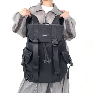Fashionable Street Functional <strong>Large</strong> <strong>Capacity</strong> <strong>Backpack</strong>, Personalized Trendy Cool Buckle Strap, Single Shoulder Handbag - Product Image 2