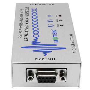 UTEK UT-208 (UTEK) de qualité industrielle haute performance RS232 à RS485/422 convertisseur de Protection contre la foudre à isolation optique - Product Image 1