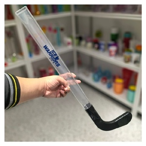 แก้วเบียร์รูปไม้ฮอกกี้พลาสติกขนาด 22 ออนซ์ - ใช้ซ้ำได้และปรับแต่งได้ พร้อมสีและโลโก้ตามสั่ง สำหรับเปิดเทอม - Product Image 5