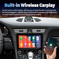 Lecteur multimédia Android à double bouton de 7 pouces HU pour Porsche 911 Boxster Cayman 2014-2017, autoradio stéréo, Carplay, GPS, Navi, 4G WIFI