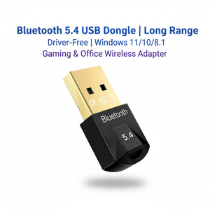 Récepteur <span class=keywords><strong>USB</strong></span> sans fil longue portée pour Windows 11/10/8.1, adaptateur Plug & Play pour ordinateur de bureau, ordinateur portable, clavier, souris, <span class=keywords><strong>casque</strong></span>, marque OEM - Product Image 1