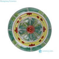 RYZG78-A  Jarre générale en porcelaine Famille Rose, motif chou chinois, jarre de rangement décorative chinoise antique