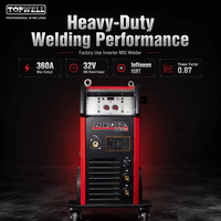 Machine à souder MIG synergique à double impulsion PROMIG MAG 360C, soudeuse à inverter pour la fabrication industrielle