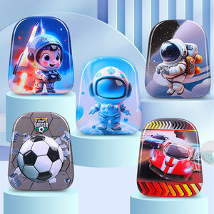Mochila Escolar para Niños, Mochila para Estudiantes de Primaria, Paquete Individual, Juego de Tres Piezas con Barra de Arrastre - Product Image 6