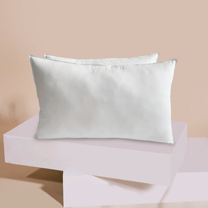 Cuscino rivestito in cotone 300TC economico all'ingrosso con cuscino in microfibra letto a soffietto 3cm - Product Image 6