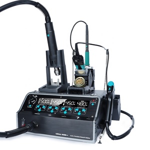 YIHUA-948D IV Solución Integrada <span class=keywords><strong>de</strong></span> Retrabajo <span class=keywords><strong>para</strong></span> Taller <span class=keywords><strong>de</strong></span> Electrónica que Combina Funciones <span class=keywords><strong>de</strong></span> Calentamiento y Desoldadura - Product Image 5