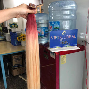 Extensions de cheveux naturels Remy vierges, double trame, pour un flux naturel, tous styles, longueurs de 8 à 40 pouces, toutes couleurs compatibles - Product Image 5