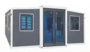 Maisonnette de luxe préfabriquée, extensible et pliable, à structure en acier, prête à être expédiée, respirante, pour villa, appartement, hôtel et usage commercial - Product Image 2