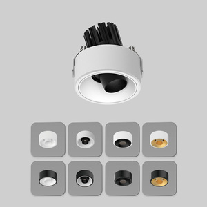 XRZLux - Lámpara de Techo Empotrada LED COB de Alto Lumen, 15 W, Redonda, Antideslumbrante, con Certificación <span class=keywords><strong>ETL</strong></span>, AC100V-120V - Product Image 2