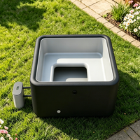 Piscine gonflable haut de gamme DWF Drop Stitch personnalisée avec sièges intégrés pour les villas de luxe des enfants, utilisation en extérieur dans les jardins