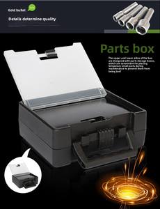 Jeu de 50 forets combinés OEM Master pour la maçonnerie, outils de quincaillerie domestique, boîte à outils, haute dureté pour travaux de quincaillerie - Product Image 5